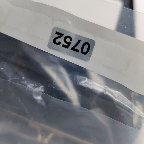 Vintage Beaded Clutch Handbag Pure Black, Satin Lining Chain Pocket Clasp Top - Picture 16 of 16